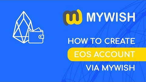 How to create EOS account