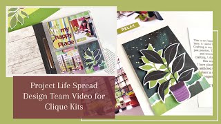 Project Life Spread | Design Team Video for Clique Kits
