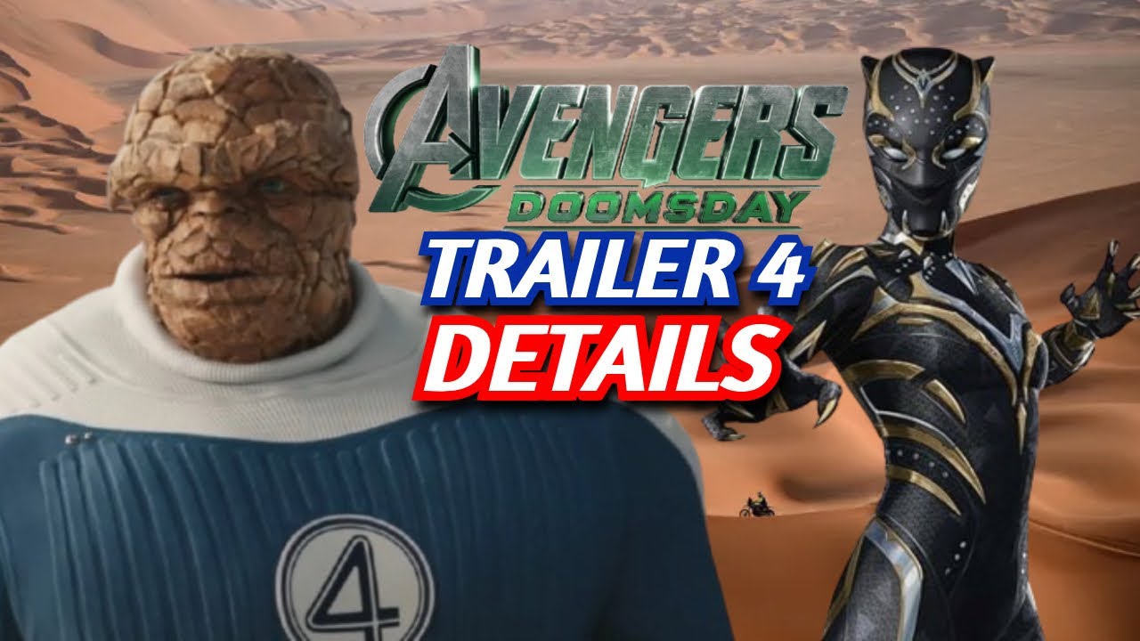 Dr DOOM HIDDEN IN the 4th Avengers DOOMSDAY TRAILER!? NAMOUR to TURN ON WAKANDA? Trailer BREAKDOWN 