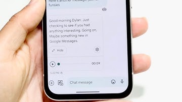How To Send a Voice Message On Google Messages! (2024)