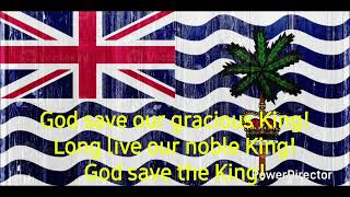 Territorial Anthem of British Indian Ocean Territory God Save the King (SPED Version)
