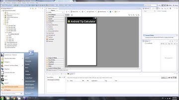 Android Tip Calculator Tutorial, Chapter 2: User Interface - Part 1