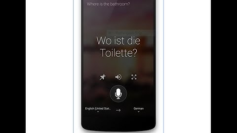 Microsoft translator app for android and iOS