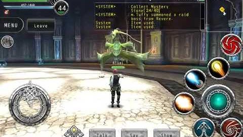 Avabel Online: Random dungeon 15F boss.