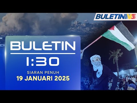 Gencatan Senjata Gaza Fasa Pertama Bermula Hari Ini | Buletin 1.30, 19 Januari 2025