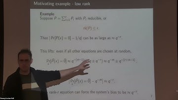 Structure and Randomness for Finite-field Polynomials are (almost) Equivalent - Guy Moshkovitz