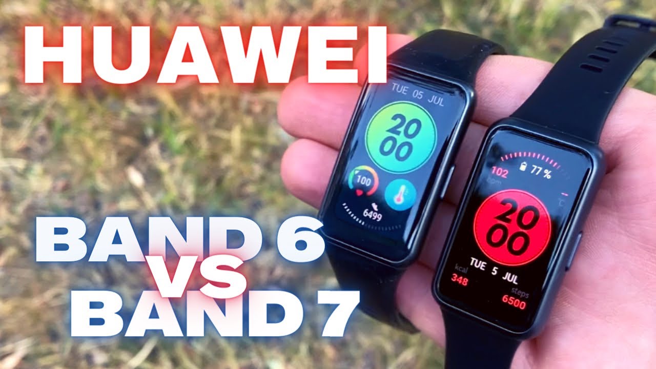 Ultimate Review & Comparison HUAWEI Band 7 vs HUAWEI Band 6 