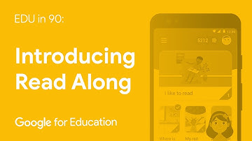 EDU in 90: Introducing Read Along