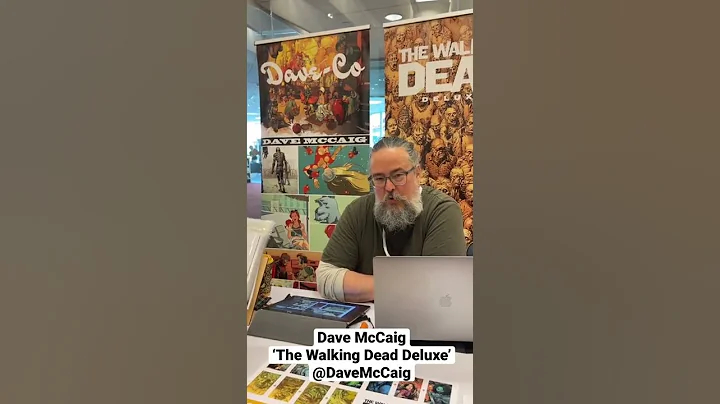 Dave McCaig showcases The Walking Dead Deluxe at t...