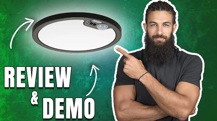 Review of the Rechargeable Motion Sensor Ceiling Light by the BLNAN Store