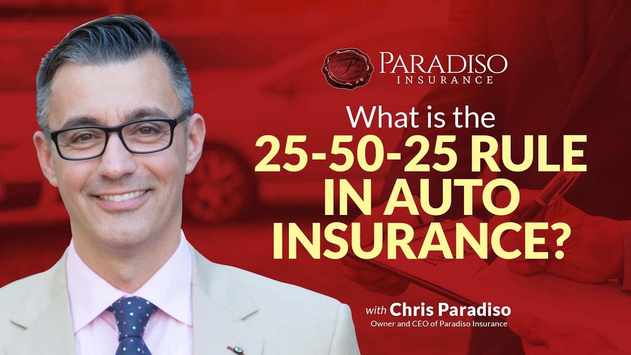 What Is The 25 50 25 Rule In Auto Insurance Auto Insurance 101 