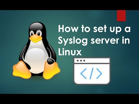 تصویری: چگونه یک syslog را در لینوکس فوروارد کنم؟
