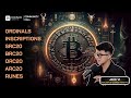 Bitcoin runes ordinals inscriptions atomicals brc20 orc20  community call