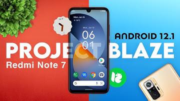⚡Project Blaze v1.2 x Redmi Note 7 = Best Performance (Android 12.1)