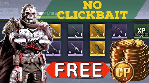 How to Get FREE CP and LEGENDARY WEAPONS || COD Mobile public test server SEASON 4 || Gaming Cafe