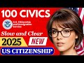 2025 random 100 civics questions and answers - N400 Interview - U.S. citizenship interview #n400
