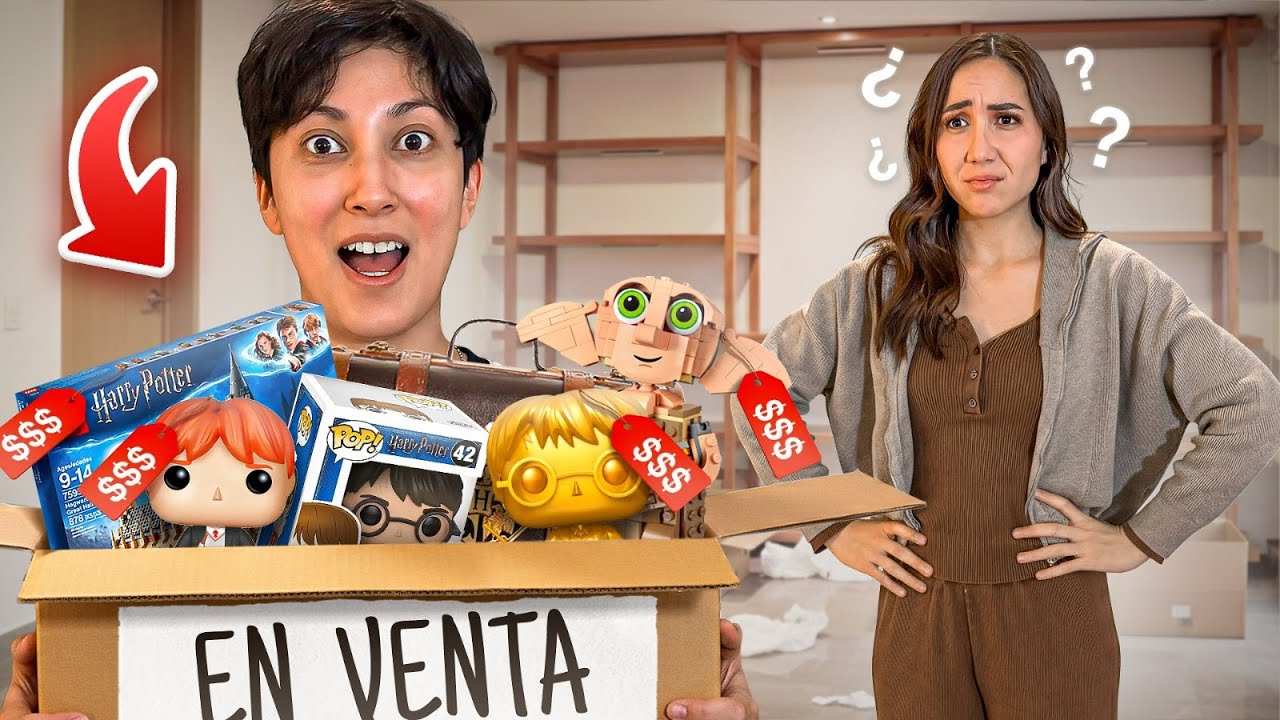 VENDIÓ TODAS mis COSAS por $1 PESO