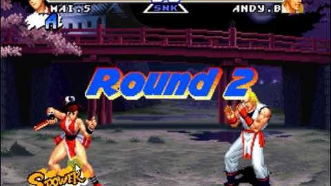 Real Bout Fatal Fury Special Mai vs Andy