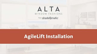 AgileLift Installation