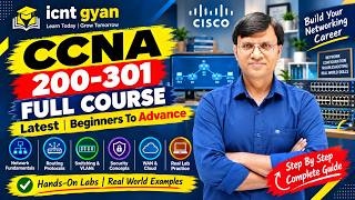 CCNA 200-301 Full Course 2026 | Networking for Beginners to Advanced | Cisco CCNA Training in Hindi