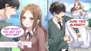 [Manga Dub] I turned down the most popular girl, but she keeps asking me to marry her... [RomCom]