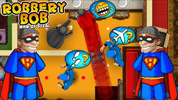 Robbery Bob - Super Bob vs Super Biffen Gameplay Walkthrough #19