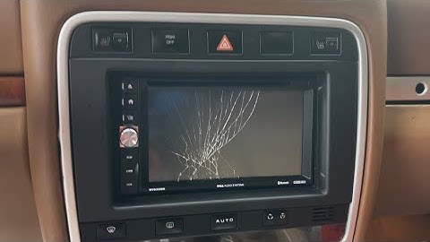 Project Cayenne Turbo Eps 3: I Cracked My Radio Screen in the Porsche.