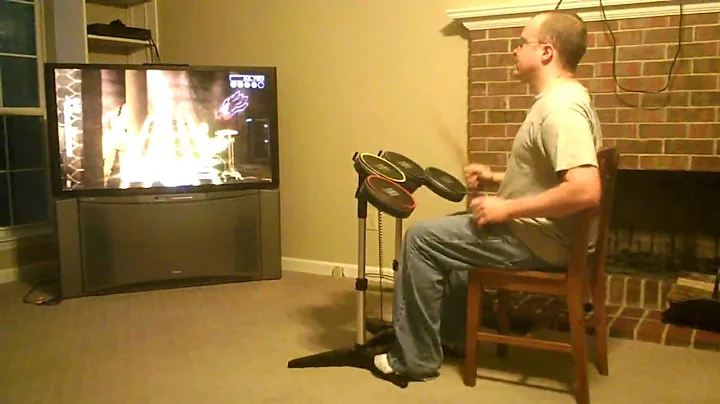 Rock Band 2 Livin on a Prayer expert drums