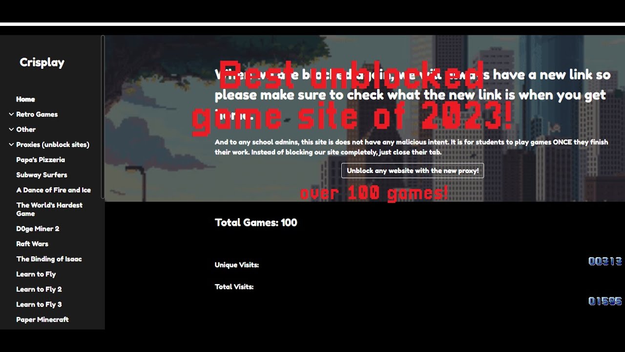 Best unblocked games websites for school in 2023 : r/BorderpolarTech