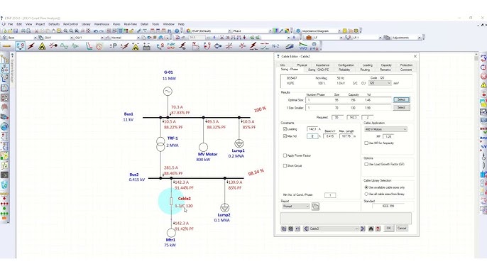 Circuit configurations single line diagrams for HV and MV EEP - tie break  <Z98GLR0>