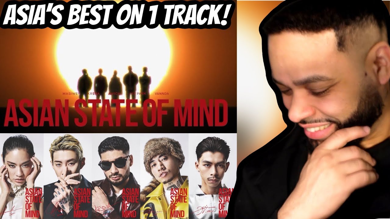 Awich, Jay Park, KR$NA, Masiwei & VannDa - ASIAN STATE OF MIND (Продюсер Diego Ave) | РЕАКЦИЯ!
