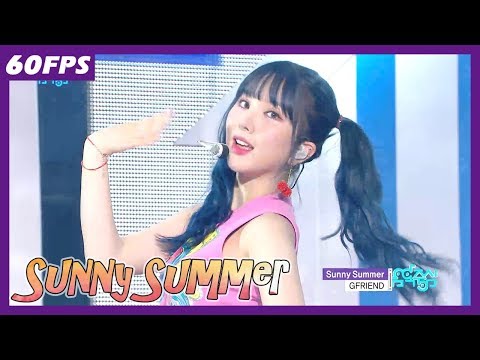 60FPS 1080P | GRFIEND - Sunny Summer, 여자친구 - 여름여름해 Show Music Core 20180721