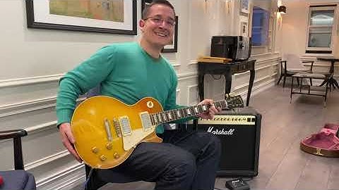 Having fun with Gibson Custom Mark Knopfler 1958 Les Paul