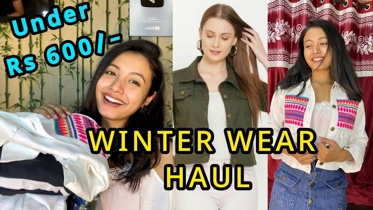 Winter Wear Haul || Meesho Winter Wear Under Rs. 600 - YouTube