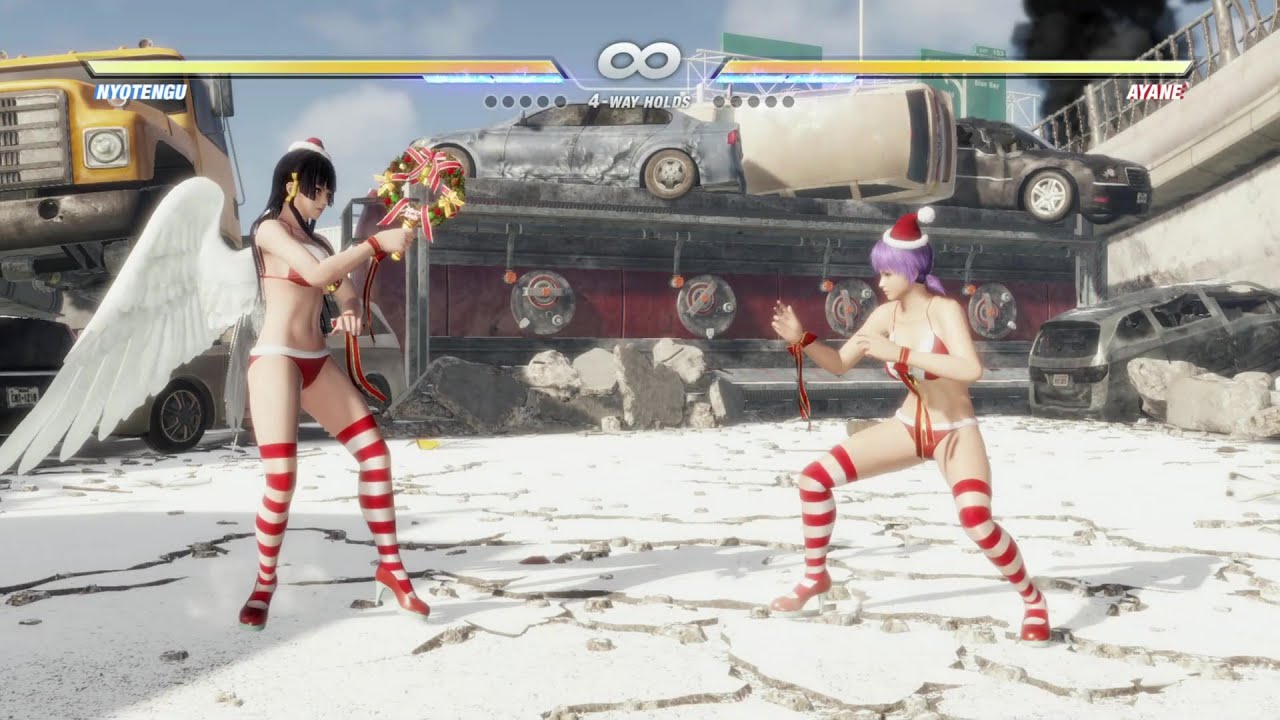 DEAD OR ALIVE 6 - Nyotengu VS Ayane