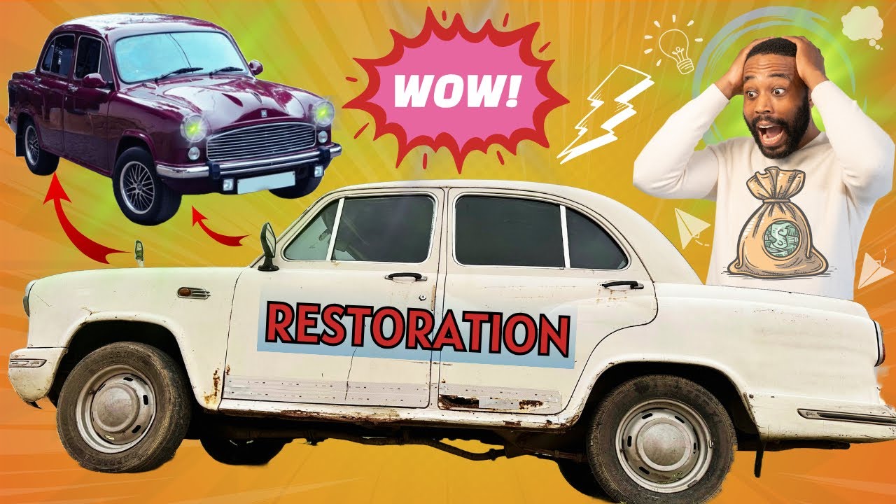 Full restoration HM 😱1999 | Restoring and repair Hm ambassador cars