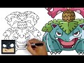 How To Draw Venusaur | Pokemon