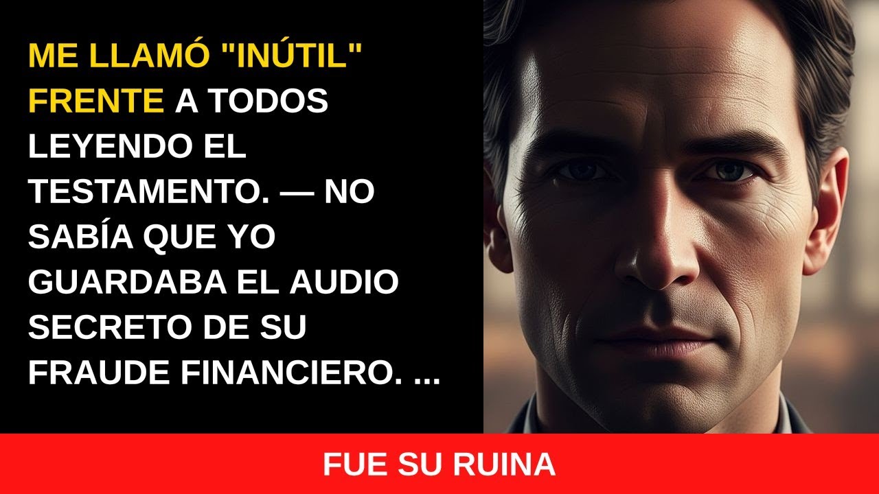 Mi hermano George intentó robar todo en el testamento—expuse su fraude con la grabación secreta.