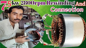 How to Rewinding 7.5kw Energizer generator winding and connection farmola