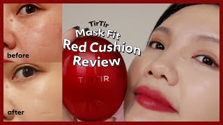 Honest Review: TIRTIR Mask Fit Red Cushion ❤️‍🔥 | HIKOCO