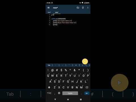 Pydroid "Fork Bomb" Android 11