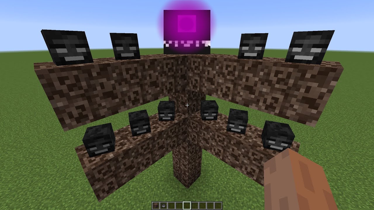 what if you create a WITHER STORM DIAGONAL in MINECRAFT - YouTube