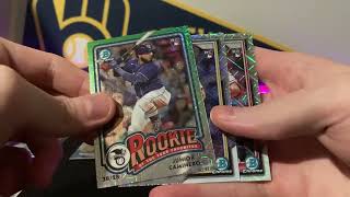 2024 Bowman Mega Boxes x2  PC Color Mojo hit!! First look at the new Megas for this years Bowman