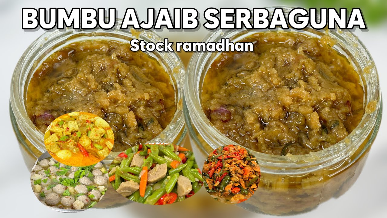 LEBIH BERGUNA BUMBU AJAIB SATU INI DARIPADA BUMBU DASAR !!! STOCK BUMBU RAMADHAN 