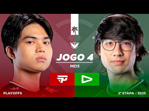 PAIN GAMING x LOUD | Jogo 4 - MD5 - Playoffs | LTA Sul - 2ª Etapa | Ilha das Lendas