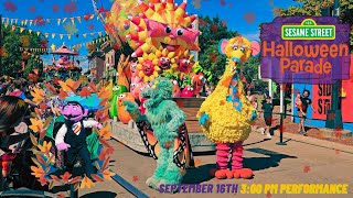 Sesame Street Halloween Parade | September 16th 3pm Performance | Sesame Place Spooktacular 2023 4K