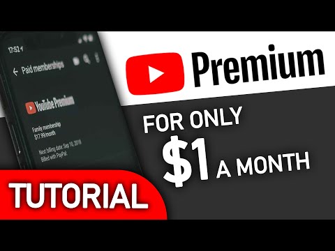 Video YouTube Premium for ONLY $1 A MONTH (still working in... - youtube