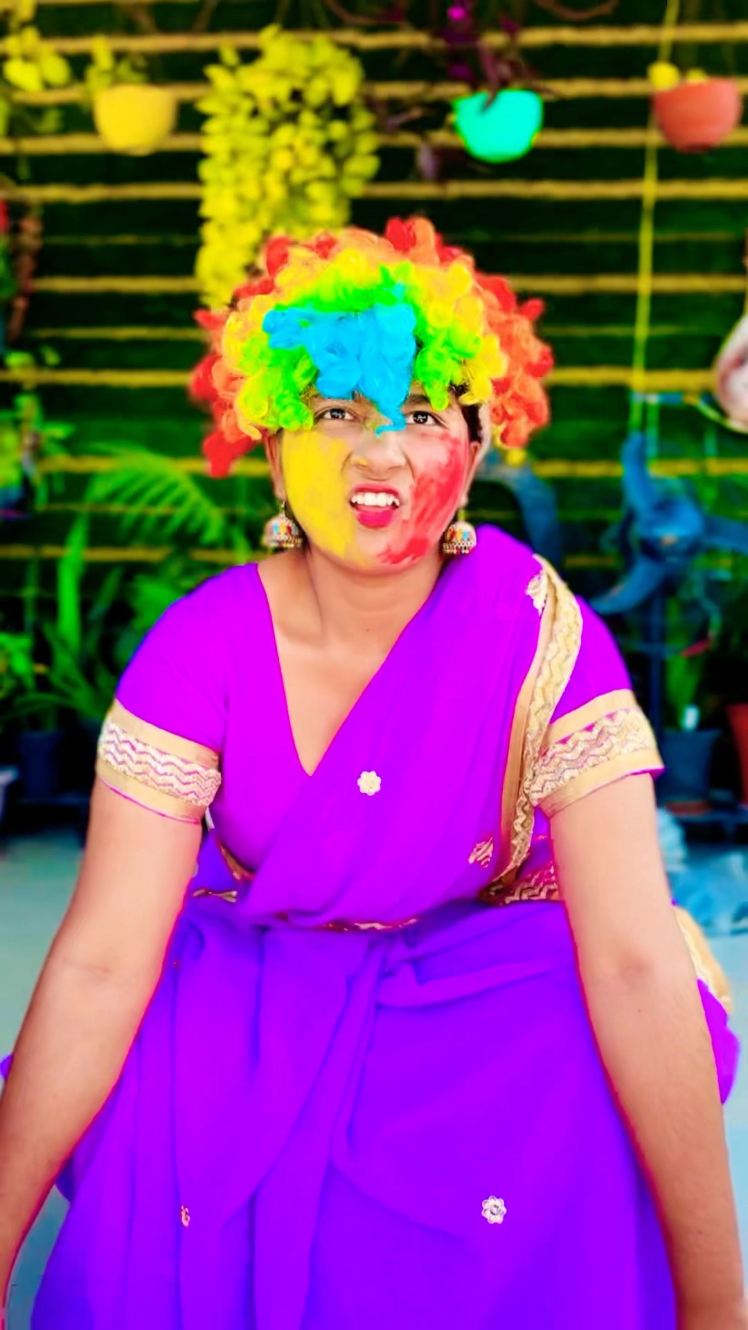 Chalak Dadi Nani Ki Holi ? Gujiya Competition Hogya #holi #shorts #aslimonaofficial