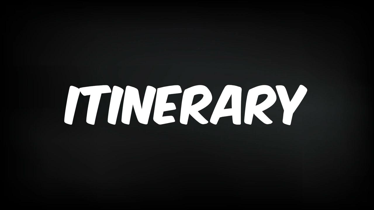 How to pronounce itinerary english pronunciation 