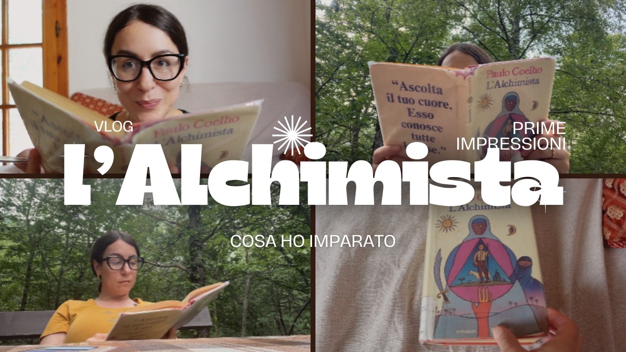 Questo libro ti cambia la vita! ✨L'Alchimista 📚Diario di lettura e reading vlog!!